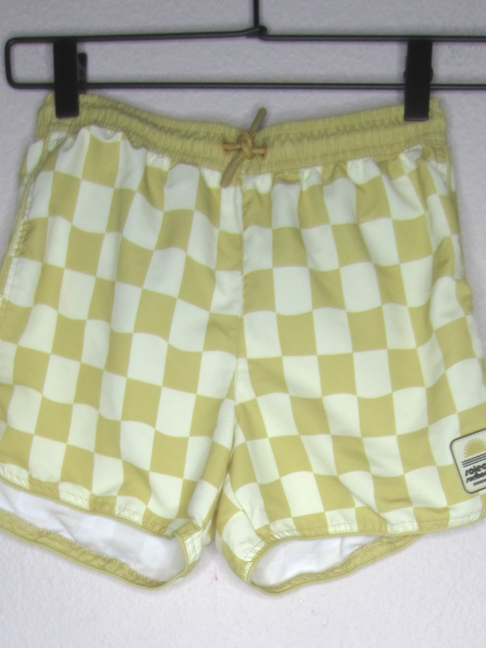 Zara Kids checkered swim shorts - Size 9-10
